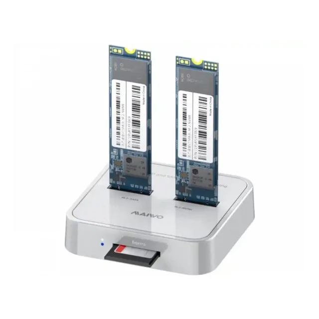 USB Docking Station 2xM.2 (SATA i NVME) Maiwo K3016SD