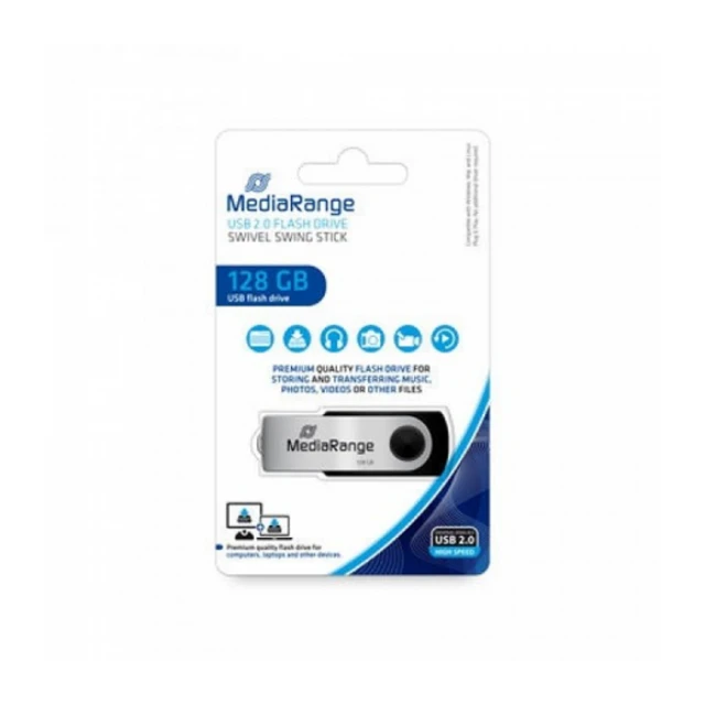 USB FLASH 128GB USB 2.0 MEDIARANGE  FLEXY DRIVE MR913