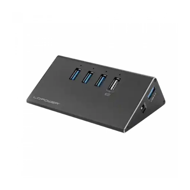 USB Hub 3.0 LC Power LC-HUB-ALU-2B-4 Aluminium