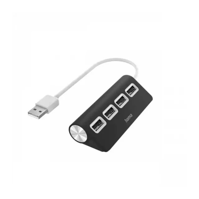 USB HUB 4 port Hama 2.0 200119 Black