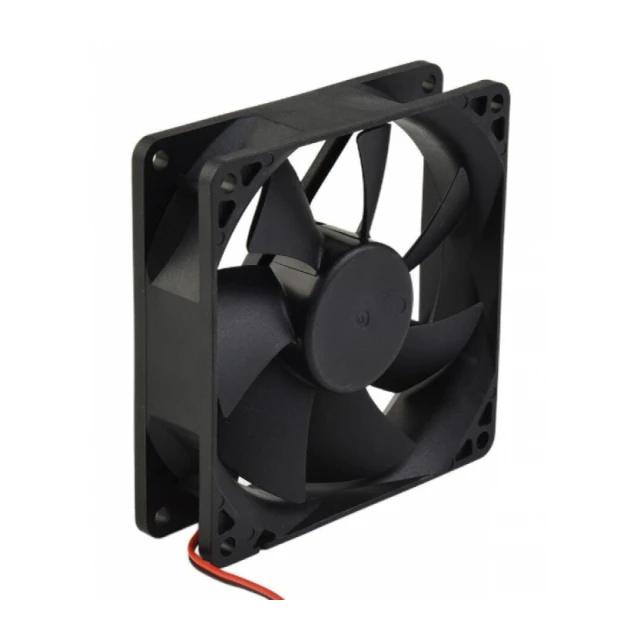 Ventilator 80x80mm Green black, molex