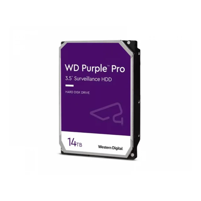 WD 14TB 3.5" SATA III 512MB 7200rpm WD142PURP Purple Pro hard disk hard disk