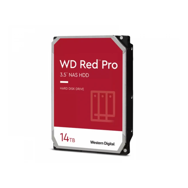 WD 14TB 3.5" SATA III 512MB 7200rpm WD142KFGX Red Pro hard disk