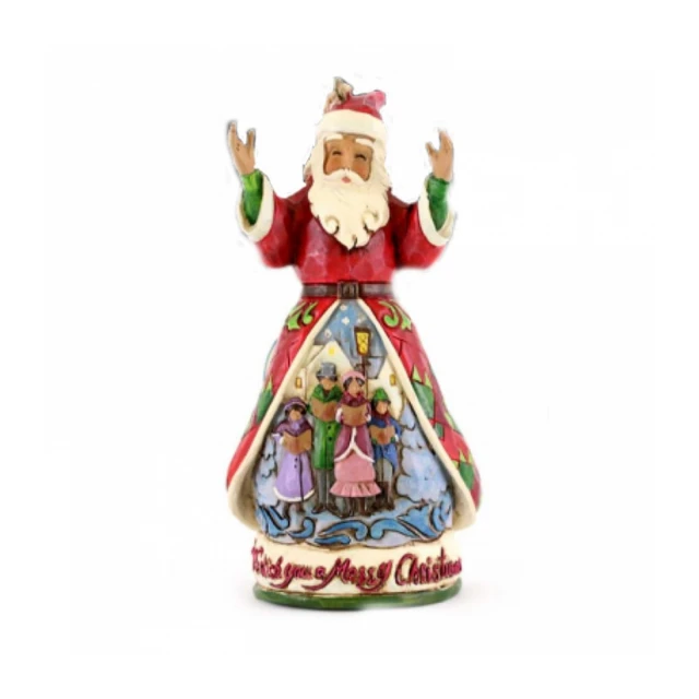 Wish You Merry Xmas Santa Hanging Ornament Figure