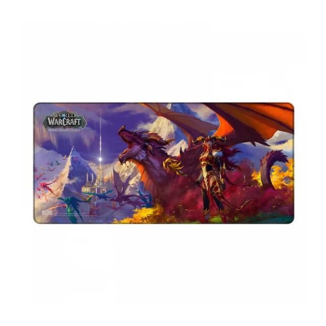 World Of WarCraft Dragonflight - Alexstrasza & Dragon XL Mousepad