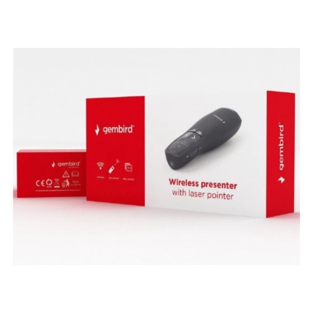 WP-L-02 Gembird Wireless prezenter, laser pointer