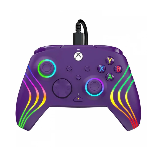 XBOX Wired Controller Afterglow Wave Purple