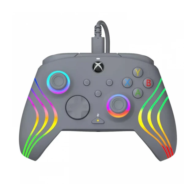 XBOX Wired Controller Afterglow Wave Grey