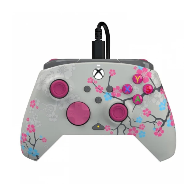 XBOX Wired Controller Rematch - Blossom Glow In The Dark