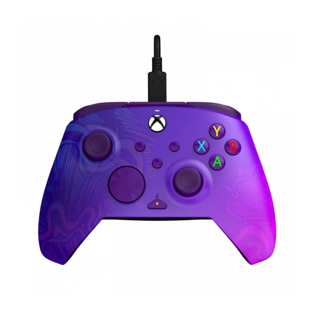 XBOX/PC Wired Controller Rematch Purple Fade