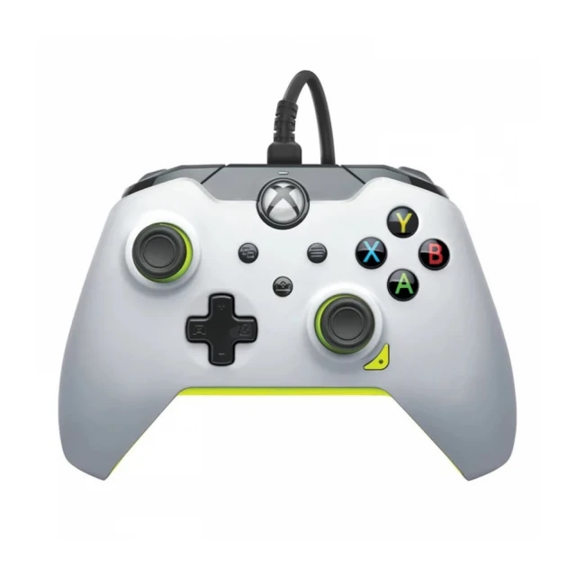 XBOX/PC Wired Controller White Electric Yellow