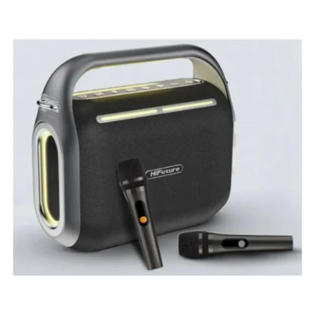 Zvučnici HiFuture MusicBox 200 100W bluetooth + 2 mikrofona, crni